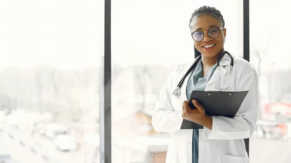 Happy doctor physician 