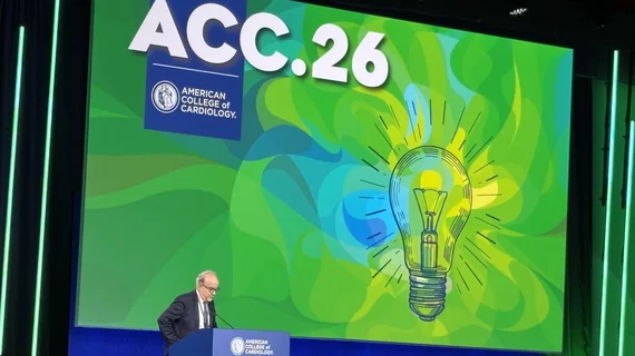  Stavros V. Konstantinides, MD, PhD, presenting data at ACC.26