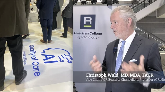 Christoph Wald, MD, MBA, FACR, vice chair of the American College of Radiology (ACR) Board of Chancellors, professor of radiology and senior associate consultant for radiologist at Mayo Clinic, explains the ACR resources available to radiology practices to better evaluate artificial intelligence imaging algorithms. 