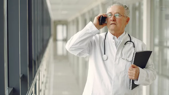 doctor physician smartphone