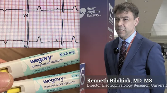 Kenneth Bilchick, MD, MS, Director of Electrophysiology Research, and a professor of cardiovascular medicine at the University of Virginia, explains GLP-1 receptor agonists (GLP-RAs) may do more than drive weight loss—showing a significantly lower risk of atrial fibrillation.