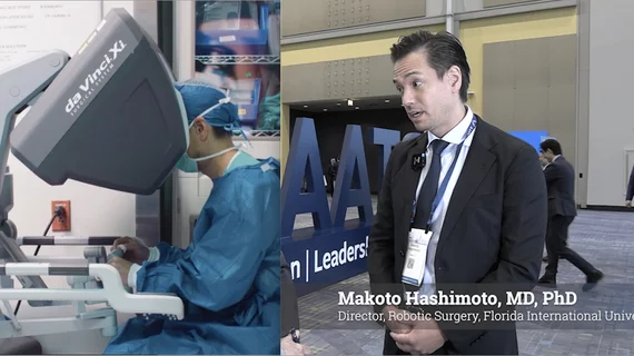 Video of Makoto Hashimoto, MD, PhD, professor and director of robotic cardiac surgery at Florida International University, Baptist Health, who presented a study on robotic surgery outcomes and costs at the American Association for Thoracic Surgery (AATS) 2026 annual meeting this week. While the costs of these minimally invasive robotic procedures is higher that traditional surgical procedures, he said costs overall can be reduced in terms of faster patient recovery, shorter length of stays.