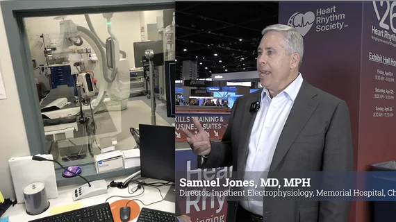 Video: Samuel Jones, MD, MPH, FACC, director of Inpatient Electrophysiology at the Memorial Hospital for Chattanooga Heart Institute, and co-chair of the American College of Cardiology (ACC) and Heart Rhythm Society (HRS) guidance For electrophysiology ablation in ambulatory surgical centers (ASCs), explains the details of this shift in cardiology care delivery.