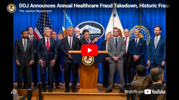 2026 healthcare fraud takedown
