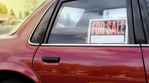 Used Care for Sale Stock Image