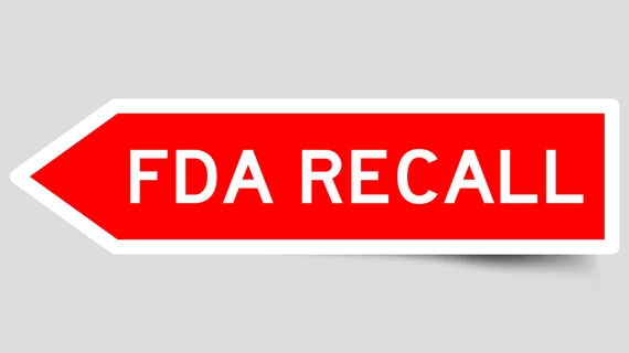 fda medical device recall