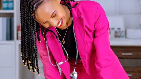 happy fulfilled physician 